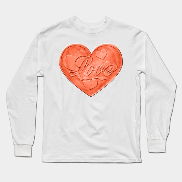 Love On Long Sleeve T-Shirt by Wanda City